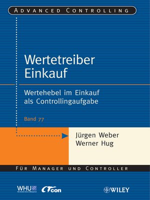 cover image of Wertetreiber Einkauf